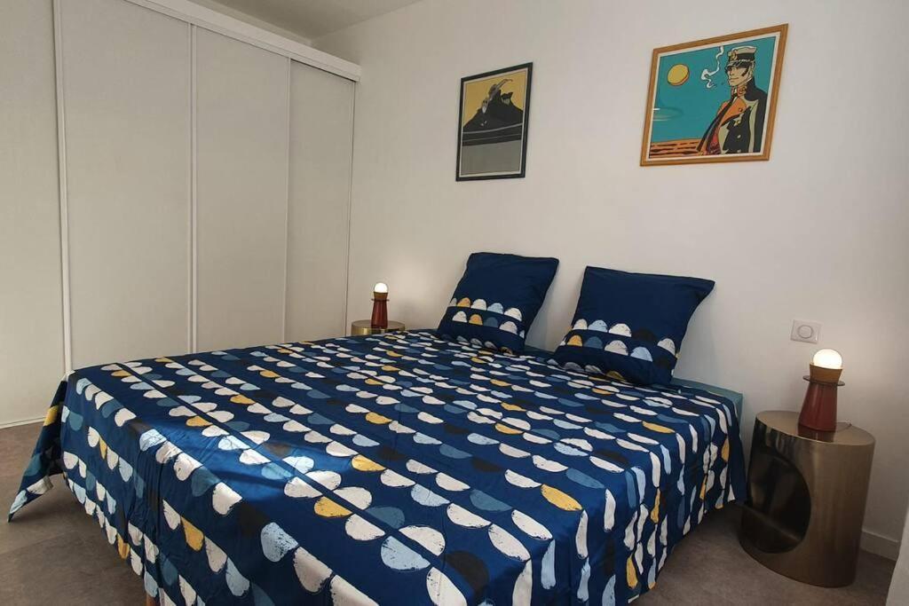 Bd Grosso Apt 4 Prs, 300M Plage, Clim, Parking 尼斯 外观 照片