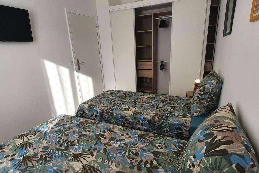 Bd Grosso Apt 4 Prs, 300M Plage, Clim, Parking 尼斯 外观 照片
