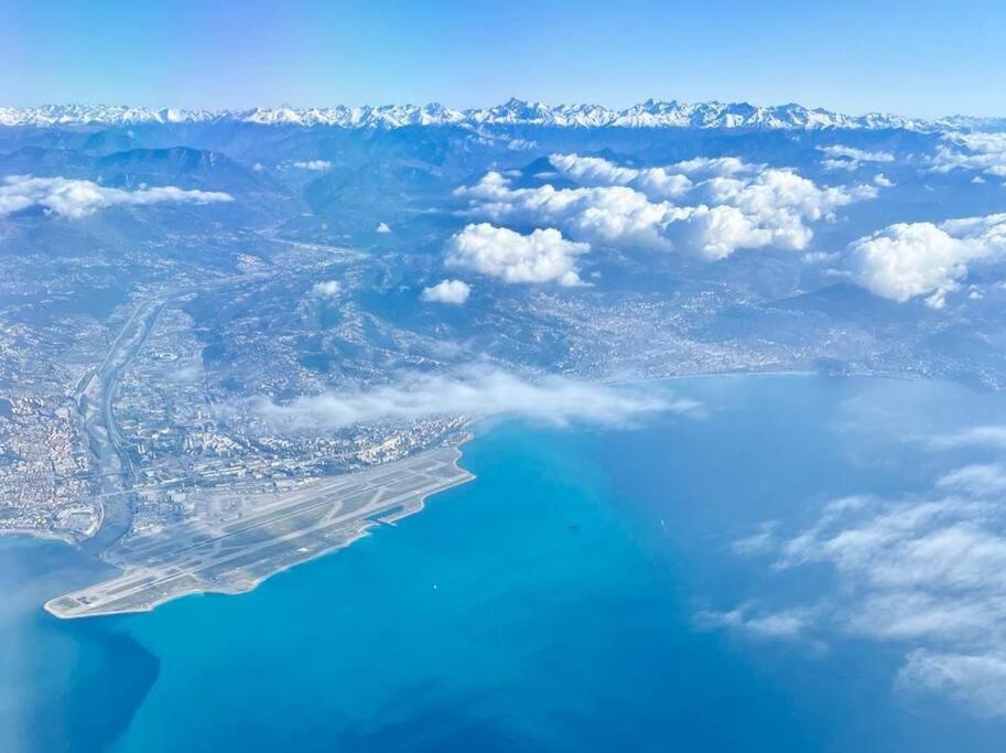 Bd Grosso Apt 4 Prs, 300M Plage, Clim, Parking 尼斯 外观 照片